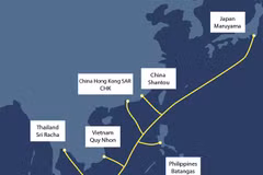 越南新建一条连接越南与亚洲国家的海缆