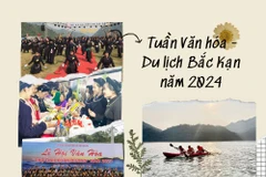 北件省旅游文化周吸引游客近13万人次。图自https://backan.gov.vn/