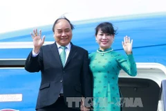 阮春福一行离开首都阿姆斯特丹，结束对荷兰访问之旅。（图片来源：越通社）