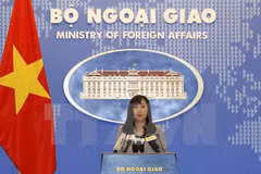 越南外交部发言人黎氏秋姮（图片来源：越通社）