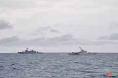 越泰两国海军开展第44次联合巡逻活动