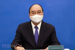 越南国家主席阮春福与联合国秘书长古特雷斯通电话