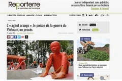 法国媒体：陈素娥女士起诉美国化学公司案件是“历史性案件”