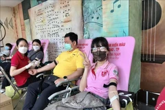 越泰建交45周年：无偿献血活动在胡志明市举行