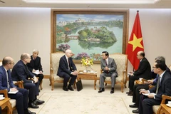 越南政府副总理陈红河会见芬兰驻越大使和瓦锡兰集团首席执行官