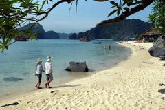 吉婆群岛的海滩之一（图片来源：越通社）