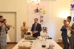 越意关系50周年：越南丝绸亮相意大利