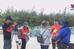 新闻工作者架起海岛与陆地的沟通桥梁