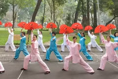 组图：扇子--越南传统武术的18种兵器之一