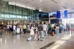 胡志明市新山一国际机场。图自baotintuc.vn