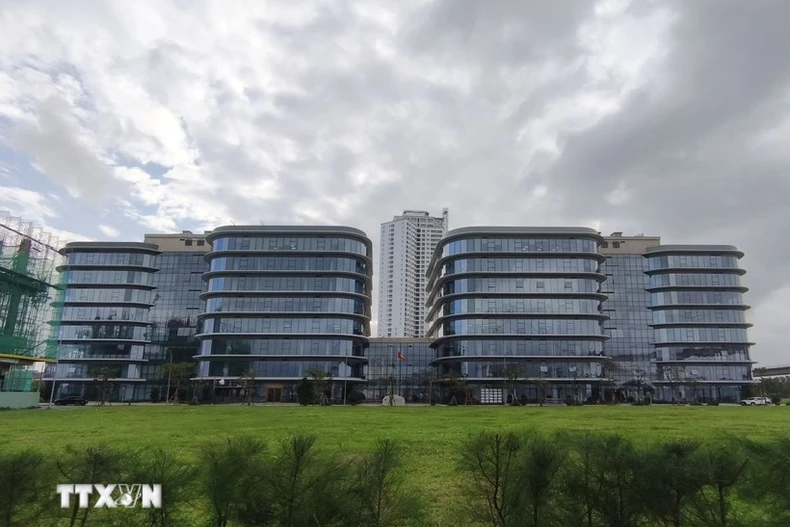 岘港IFC管理机构总部的基础设施和办公用房已完成建设。图自越通社