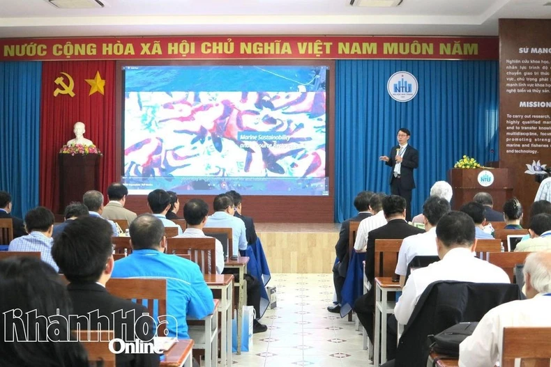 研讨会场景。图自庆和新闻网