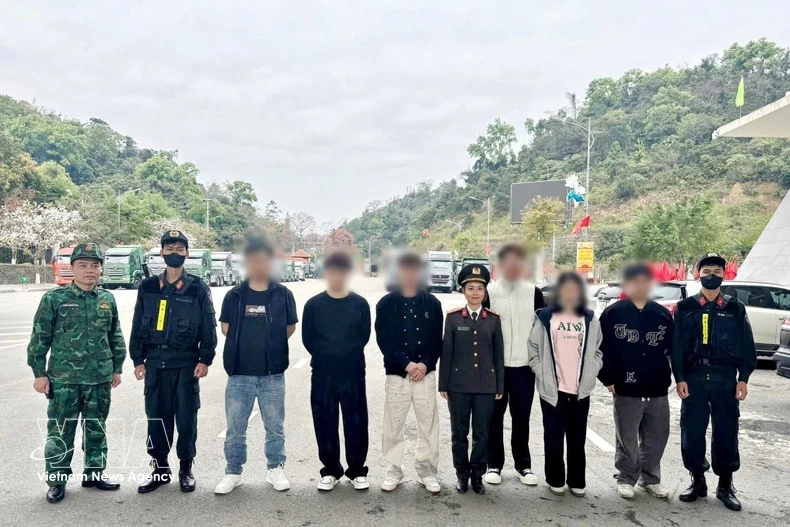外籍涉案人员已依照法律规定被驱逐出越南领土。图自越通社