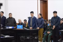 第五军区军事法院审判委员会对一起涉及旧芽庄机场、违反土地管理规定和诈骗侵占财产的一审案件作出判决。图自越通社