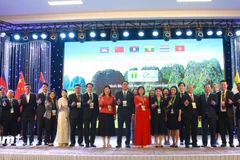 11月17日上午，越南、泰国、缅甸、老挝、中国及柬埔寨六国代表共同出席会议。图自Vietnam+