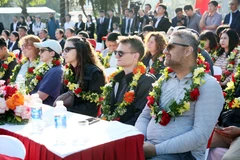 2026年元旦期间世界自然遗产丰芽-格邦国家公园接待的国际游客。图自越通社