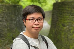 越南在日知识分子协会主席黎德英。图自越通社