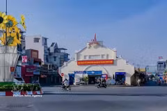 胡志明市守德坊是全国首个通过公布“幸福坊”标准体系。图自越通社