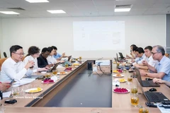 启动会议现场。图自越通社