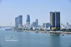 多家私营企业投入岘港市房地产市场。图自越通社