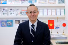 日本国际协力机构（JICA）驻越南首席代表小林洋介。JICA供图