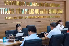 附图：庆和省公共行政服务中心。图自越通社