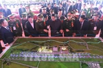 越南政府总理范明政出席北宁省嘉平国际机场项目启动仪式。图自越通社