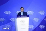 范明政总理发表讲话。图自越通社