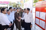 越南国会主席莅临同塔省视察国会代表和各级人民议会代表选举准备工作。图自越通社