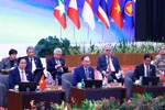  越南政府总理范明政出席与东盟议会联盟对话会。图自越通社