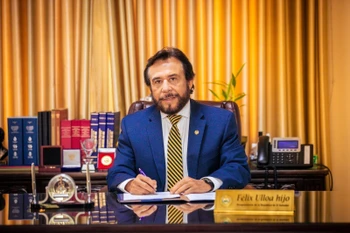 萨尔瓦多副总统费利克斯·乌略亚。图自越通社