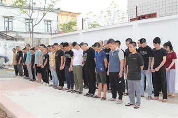 跨国诈骗犯被捕。图自公安部