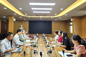 会议现场。图自越南农民协会