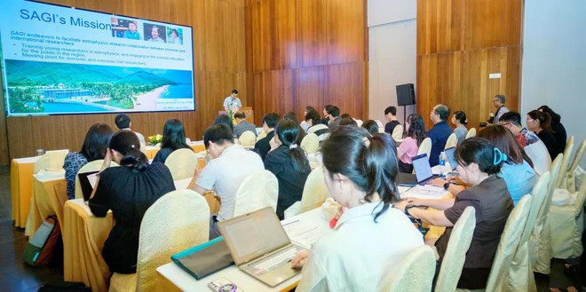 参加研讨会的代表。图自越通社 80a171a013284d38991d8278126e1bb3.jpg