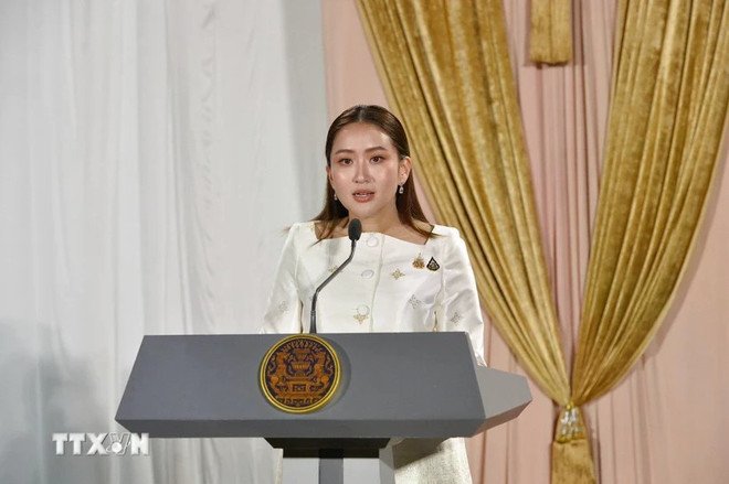 泰国总理佩通坦即将访问越南。图自越通社 thu-tuong-thai-lan-paetongtarn-shinawatra.jpg