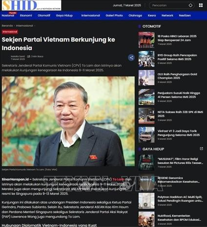 印尼媒体刊登有关苏林总书记的文章。图自越通社 uuid93531ff2-622d-4276-93b9-3634cb828073code001library1type1mode1loctruecaptrue.jpg
