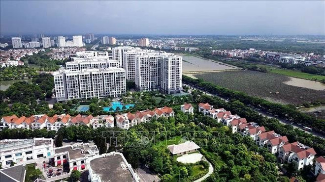 越南房地产市场在东南亚地区具有吸引力。图自越通社 bat-dong-san-190325.jpg