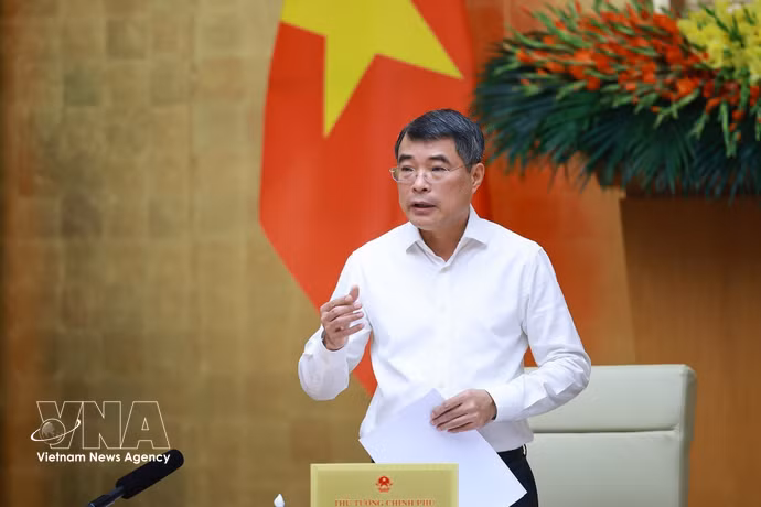 越南政府总理黎明兴5月4日主持召开2026年4月政府例行会议。图自越通社