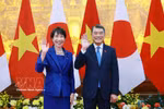 黎明兴总理主持仪式 欢迎日本首相正式访越