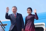 苏林总书记抵达巴库 开始对阿塞拜疆进行国事访问