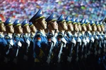 越南国家级国庆阅兵总彩排中的难忘瞬间