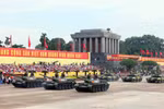 阅兵游行国家级总彩排在河内巴亭广场举行