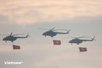 近距离目睹Mi-171、Mi-17、Mi-8直升机编队