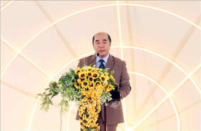 HUFO副主席兼秘书长胡春林。图自越通社 tp-hcm-150625-4.jpg