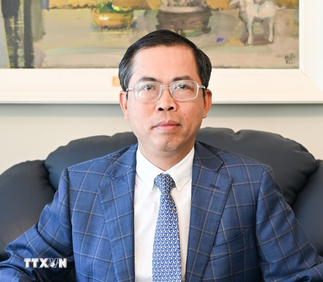 越南驻澳大利亚大使范雄心。图自越通社 pham-hung-tam.jpg