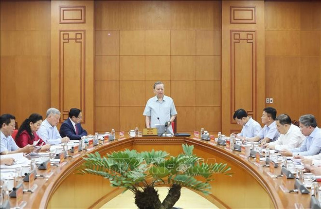 会议现场。图自越通社 to-lam.jpg