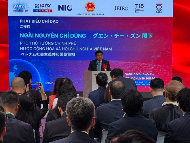 阮志勇出席 “2025年越南数字化转型日”活动。图自越通社 vna-potal-pho-thu-tuong-nguyen-chi-dung-phat-bieu-tai-hoi-nghi-tuong-lai-chau-a-8064704.jpg