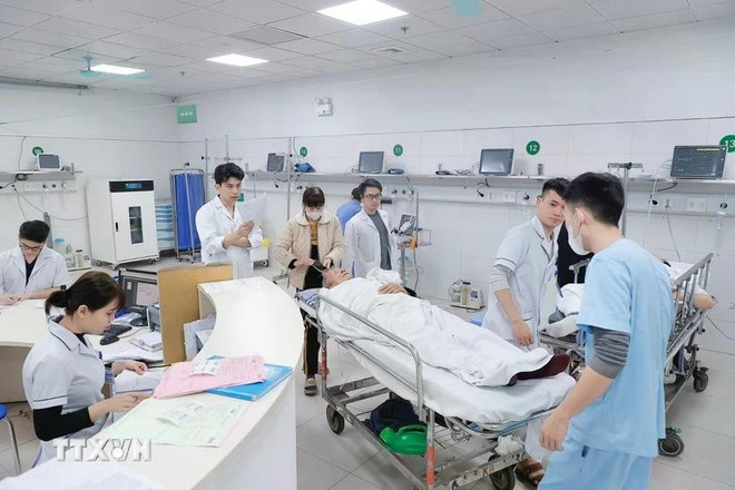 2025乙巳年春节期间,全国交通事故数量、死亡人数和受伤人数都同比大幅下降。图自越通社 cap-cuu.jpg
