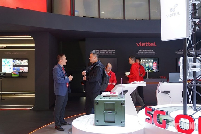 Viettel是越南参加世界移动通信大会的唯一代表。图自人民军报 viettel-3-20250304125042.jpg