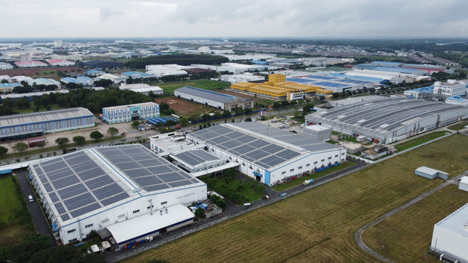 VSIP 2工业园区扩建项目。图自越通社 vna-potal-dang-cong-san-viet-nam-dua-dat-nuoc-buoc-vao-ky-nguyen-moi-ky-nguyen-vuon-minh-cua-dan-toc-7832096.jpg